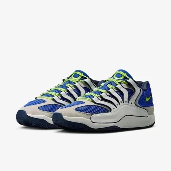 KD18 Men's Multi Size Hyper Royal/Neon Yellow-Sail HV1992 400 SIZE 14 - Picture 2 of 10